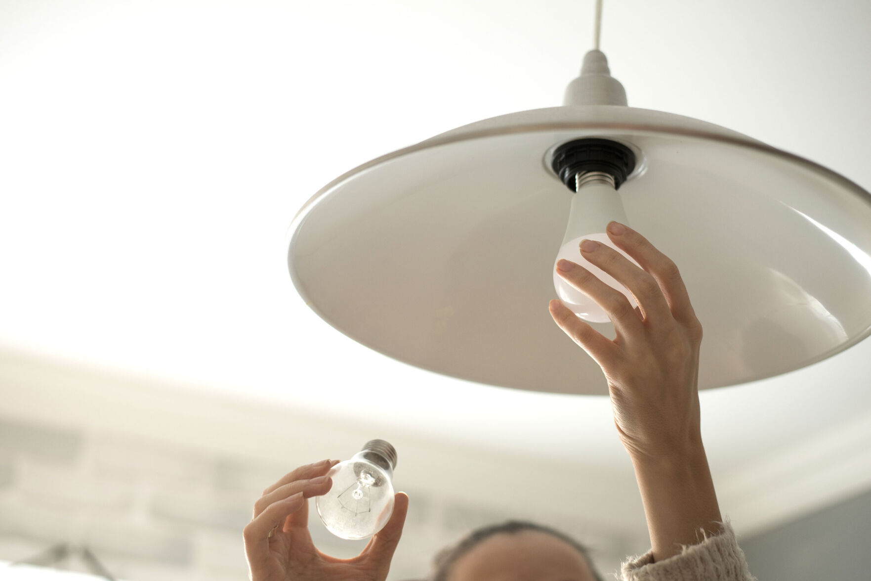 Install energy-efficient light bulbs